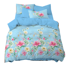 wholesale 120 gsm 100% polyester disperse printing flower design polyester printed fabric home textile fabric